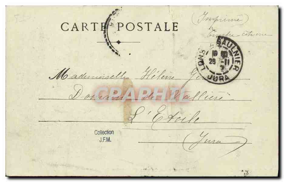 CPA Bateau Bougainville Corvette d instruction de l ecole navale  — Verso