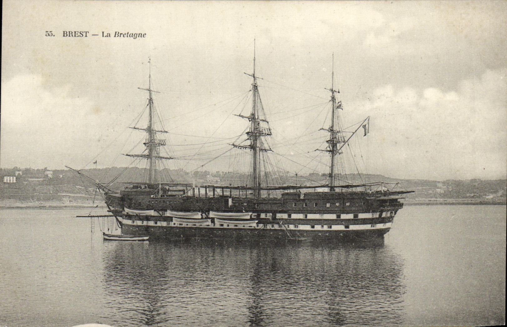 BREST — La Bretagne — Éditeur non identifié, n° 55