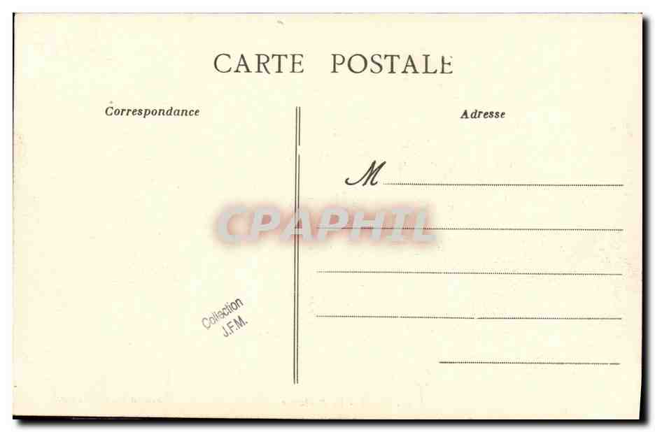Brest - La Bretagne — navire militaire à quai — Artaud-Nozais, Nantes — Verso