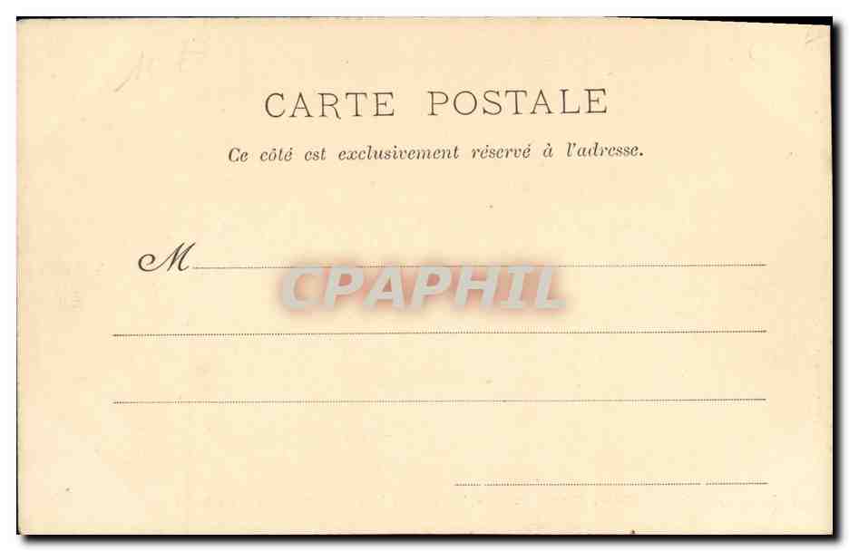 La "COURONNE", voilure carguée (Bateau Ecole) — Marine Française — A. Couturier, phot.éditeur, Toulon, n°315 — Reverso