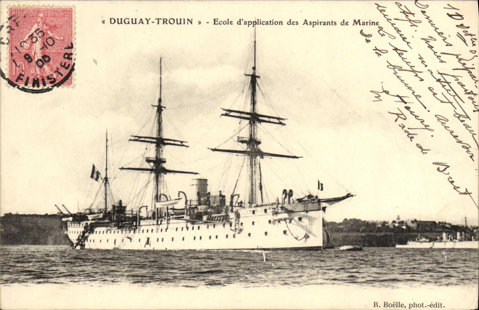 « DUGUAY-TRouIN » - École d'application des Aspirants de Marine — R. Boëlle, phot.-édit.