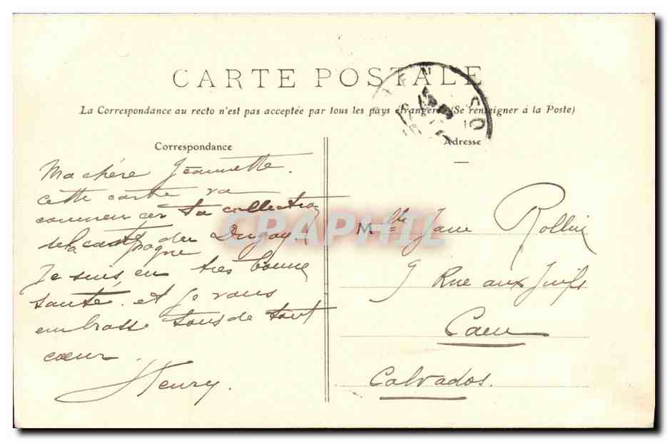 « DUGUAY-TRouIN » - École d'application des Aspirants de Marine — R. Boëlle, phot.-édit. — Achterkant