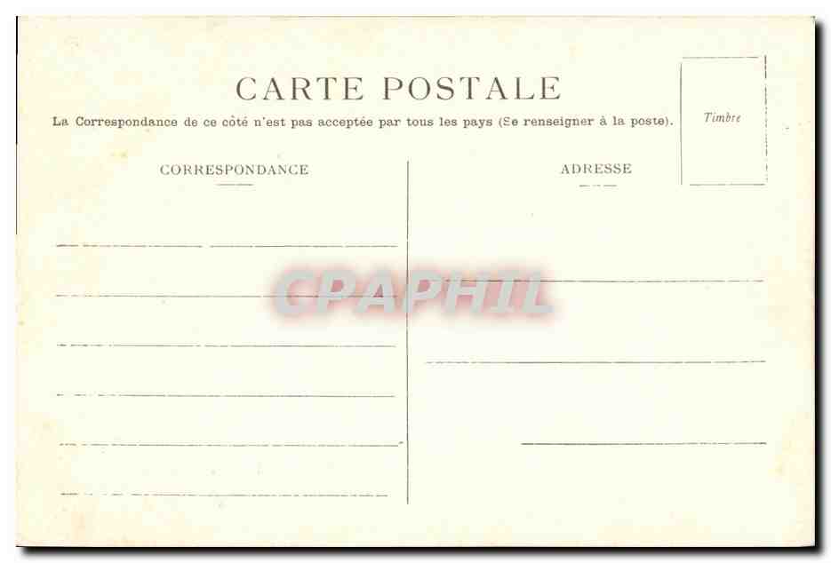 CPA Bateau Guerre Duguay Trouin Campagne 1905 1906 a Livourne 1906 — Verso