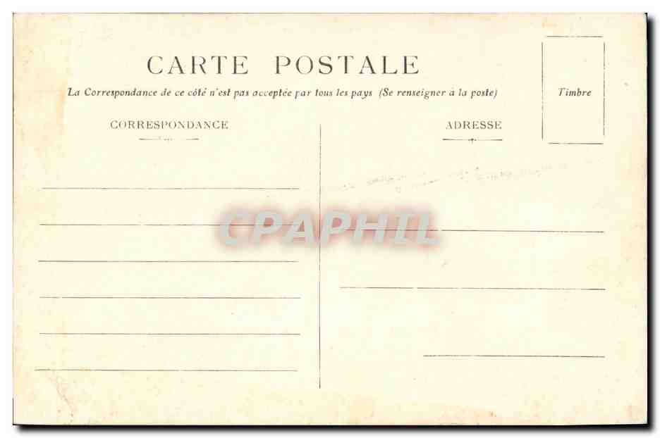 Duguy-Trouin — Campagne 1905-1906 — J. Gaisser, Alger — Verso