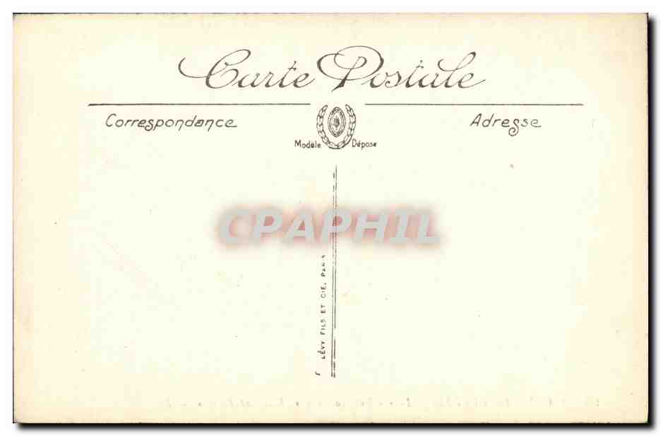 CPA Bateau Guerre Le d Entrecasteaux Batiment Ecole — Verso