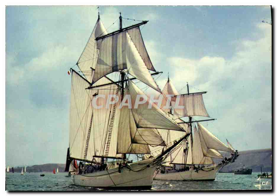 L'Etoile et La Belle Poule — Goélette de la Marine Nationale — Éditions d'Art JOS