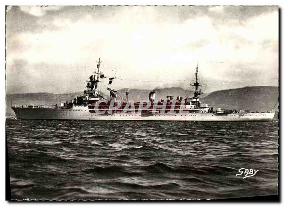 CPM Bateau Guerre Croiseur Ecole Jeanne d arc