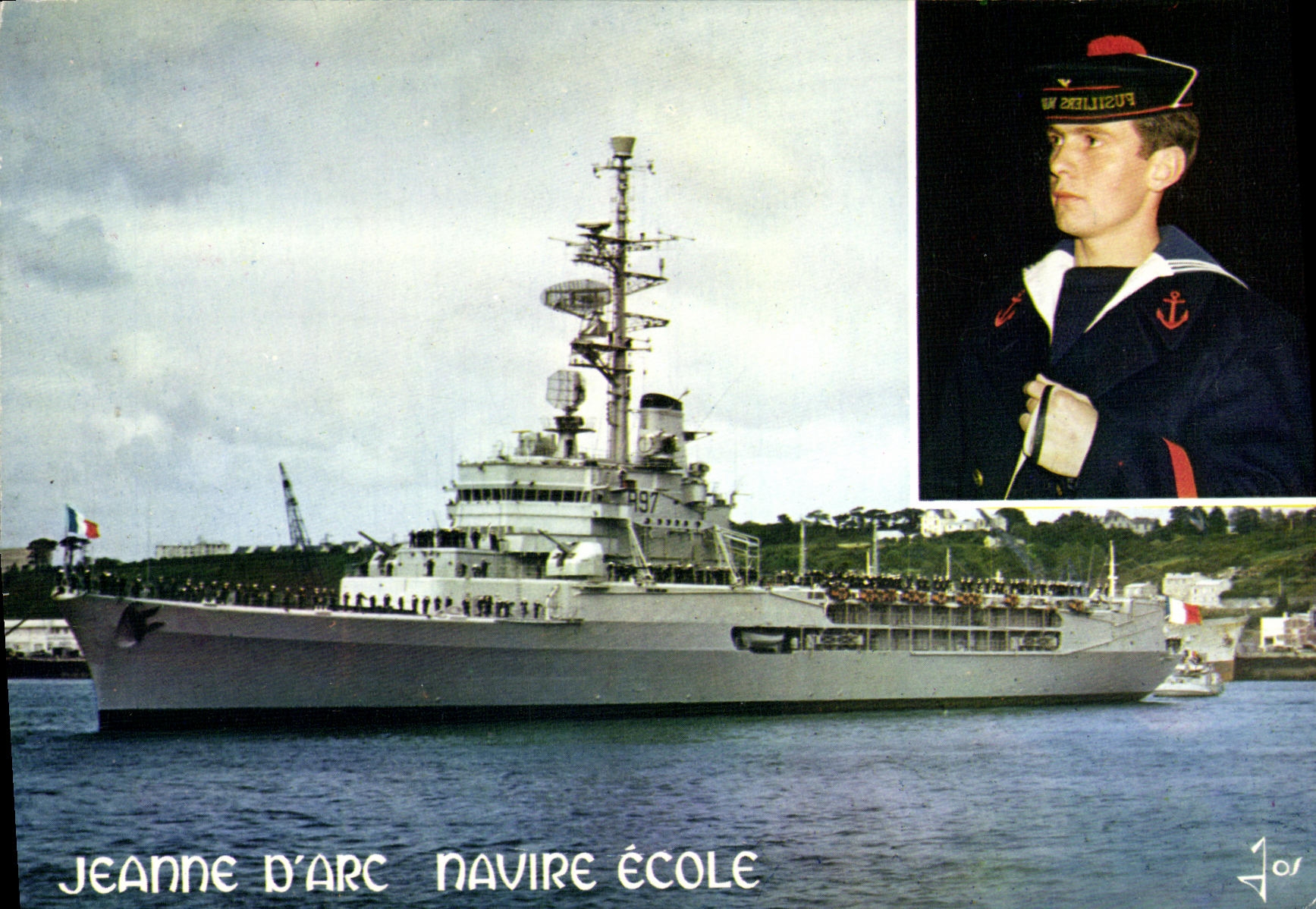 Jeanne d'Arc — Navire École — Éditions d'art Jos