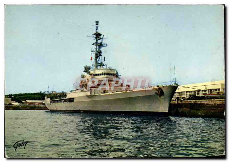 CPM Bateau Guerre Navire Ecole Jeanne d arc