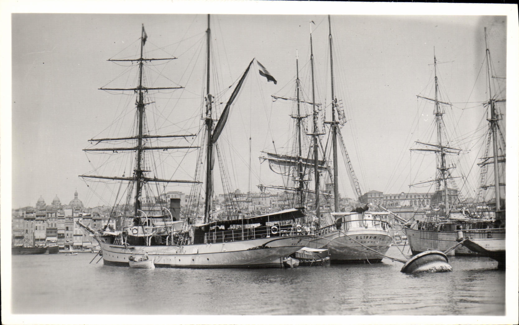 Photo Bateau Navire ecole Yougoslave Yougoslavie 