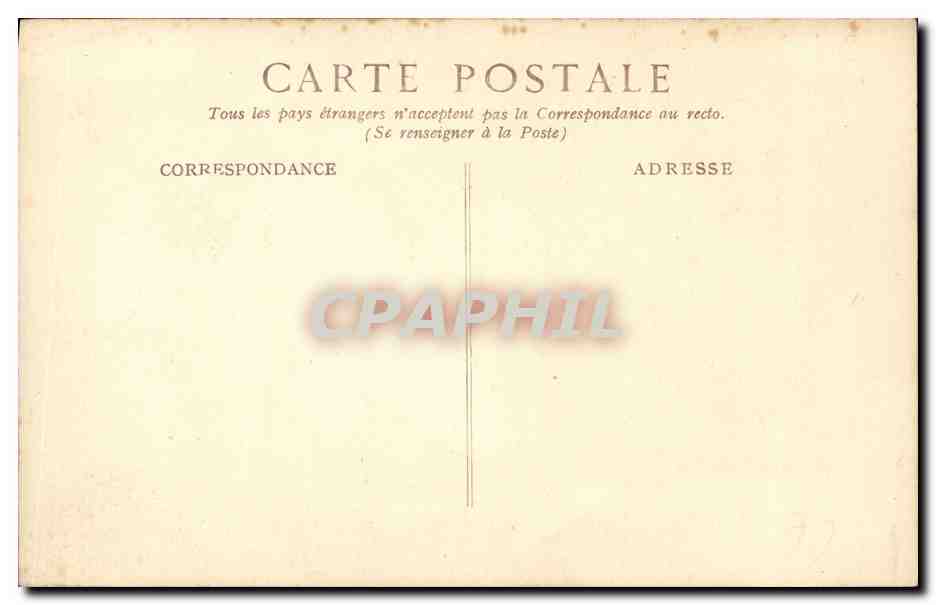 CPA Bateau Amiral Boue de Lapeyrere — Back