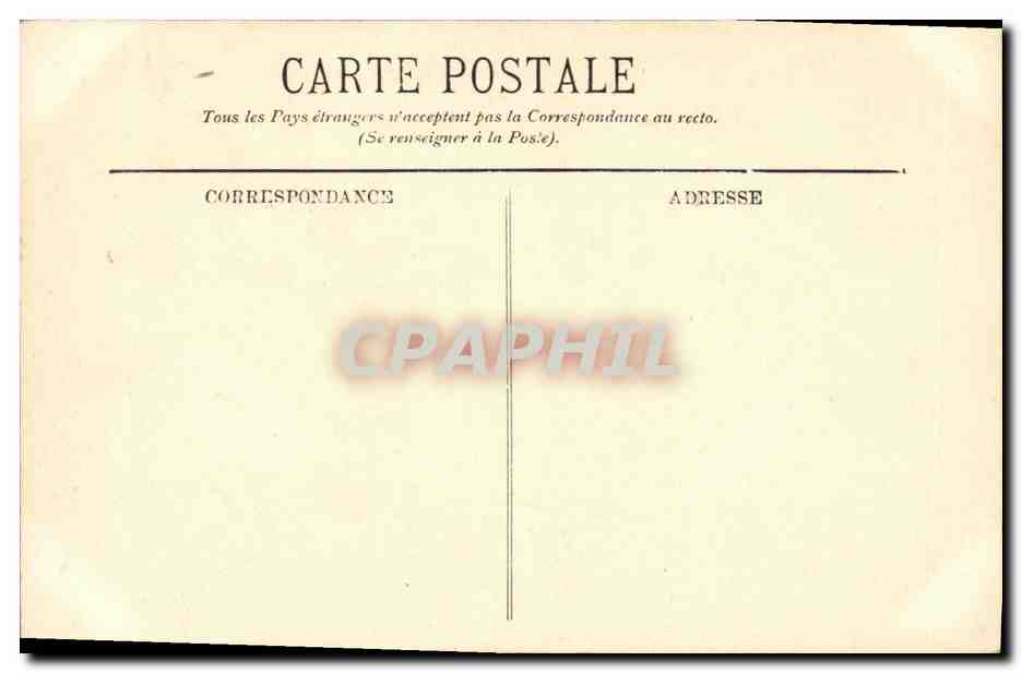 CPA Bateau Guerre Tir d une piece de 27 cm Canon — Verso
