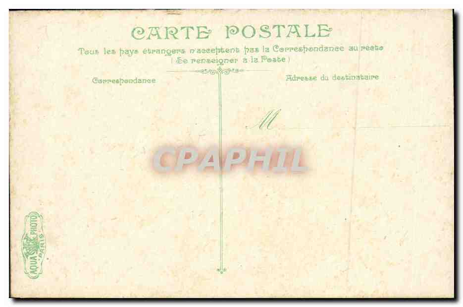 Mise à l'eau d'une Baleinière — La Vie du Marin — Éditeur Vaudy, n°2685 — Verso