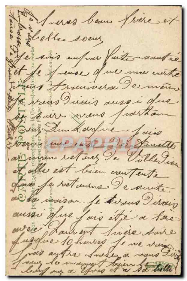 La Vida del Marinero — La Mèche — Edición La Mèche, n° 2705 — Reverso