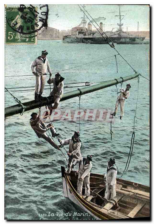 Marins en action — La Vie du Marin — éditeur AQUA PHOTO, Paris, n° 16890