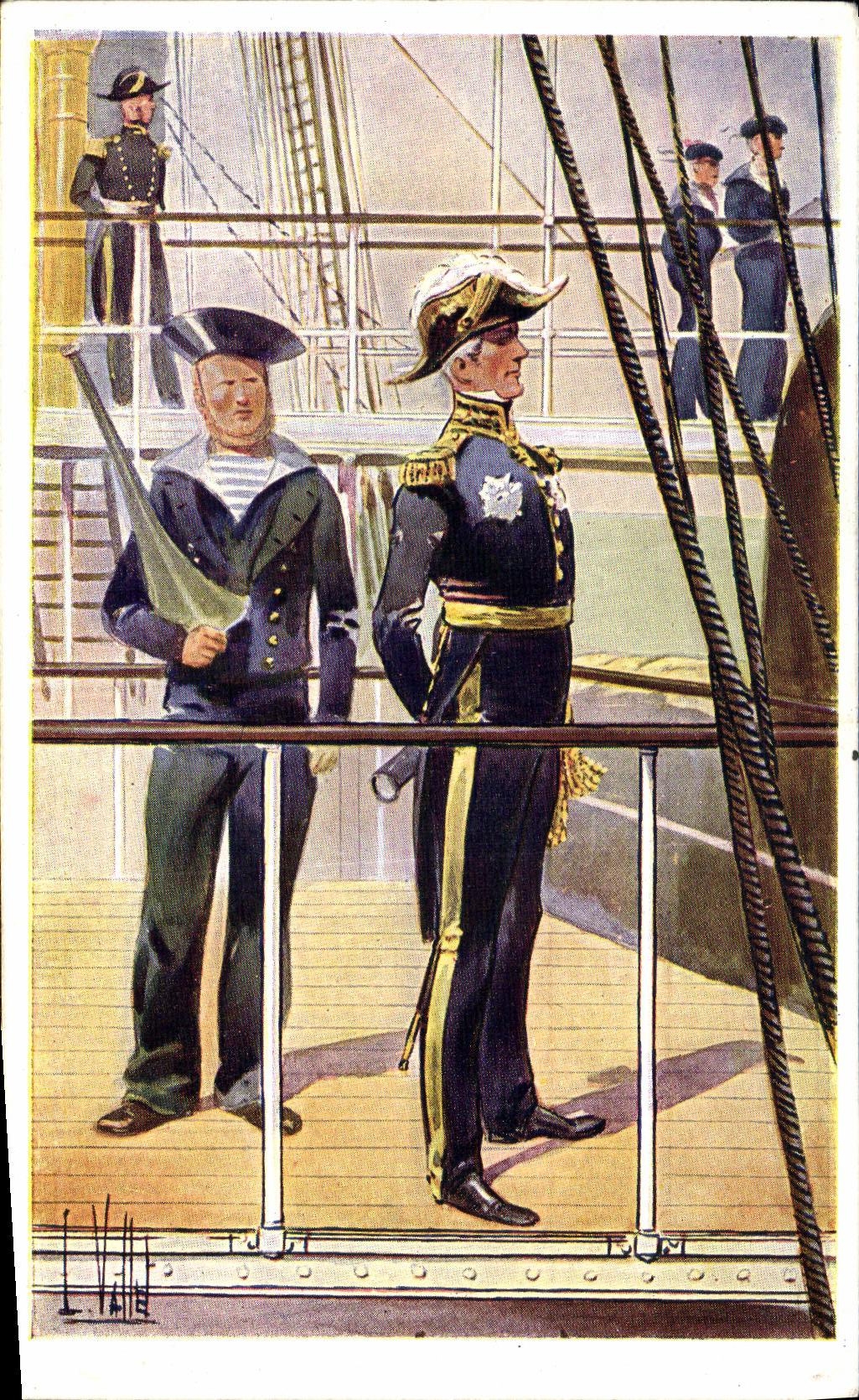 CPA Bateau Bruat Armand Joseph Alsacien ne a colmar 