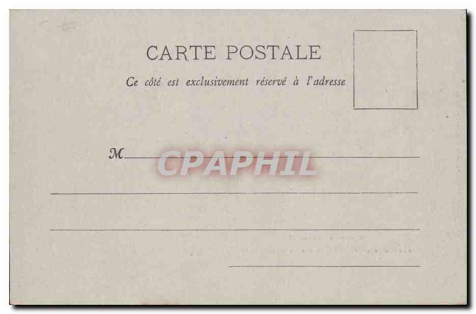 CPA Bateau Guerre Canons de 6L5mm Artillerie de la compagnie de debarquement  — Verso