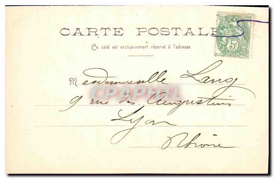 CPA Bateau Embarquement d un boeuf  — Rückseite