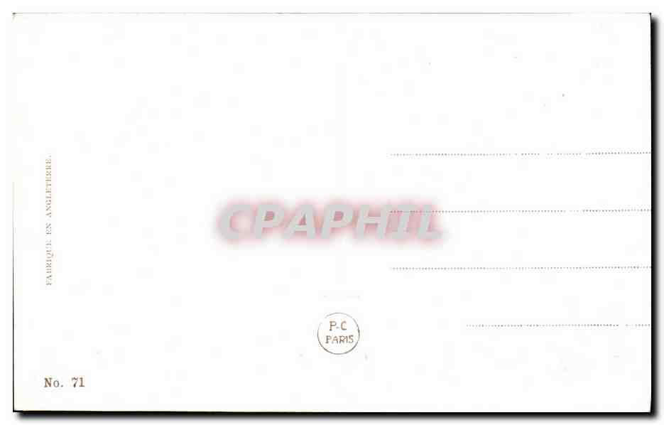 CPA Fantaisie Enfants Bachelor  — Verso