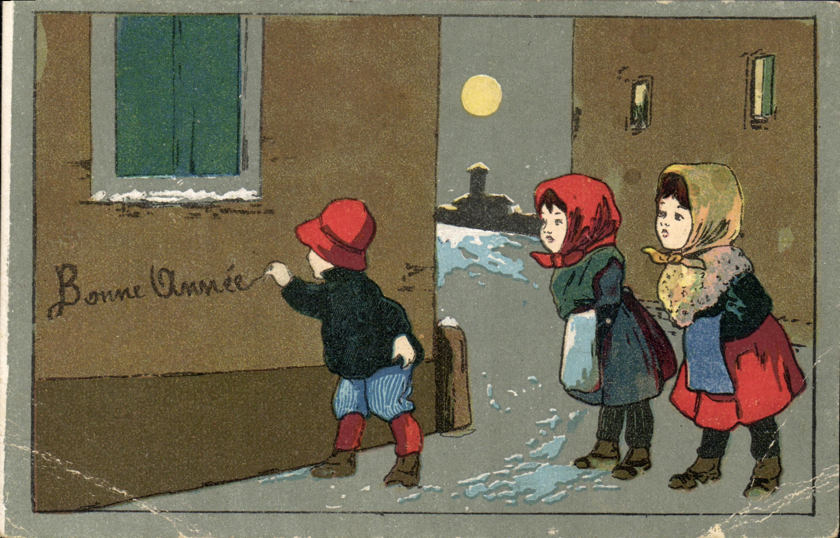 CPA Fantaisie Enfants Bonen anee