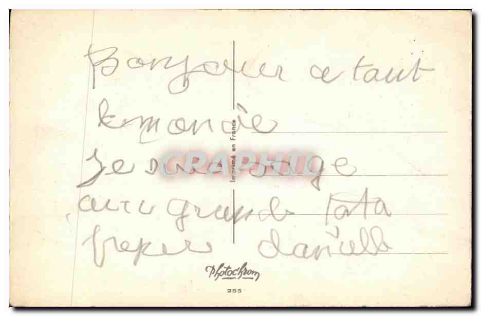 CPA Fantaisie Enfants Colin Maillard — Rückseite