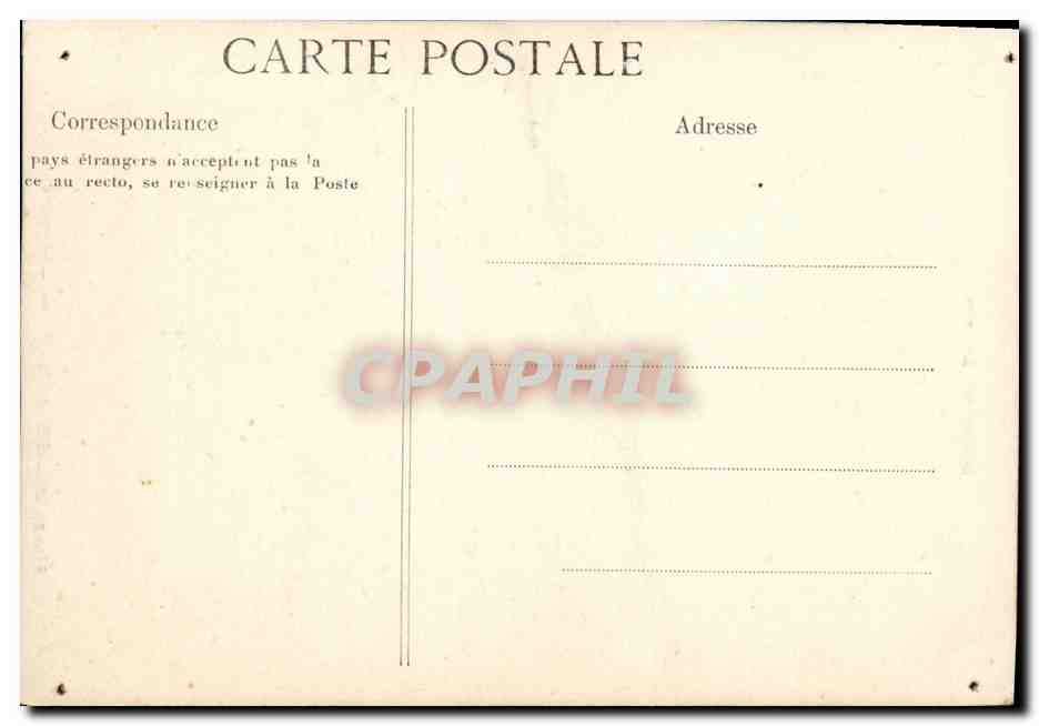 CPA Fantaisie Dessin du Louvre Albert Durer Ecole allemadne — Verso