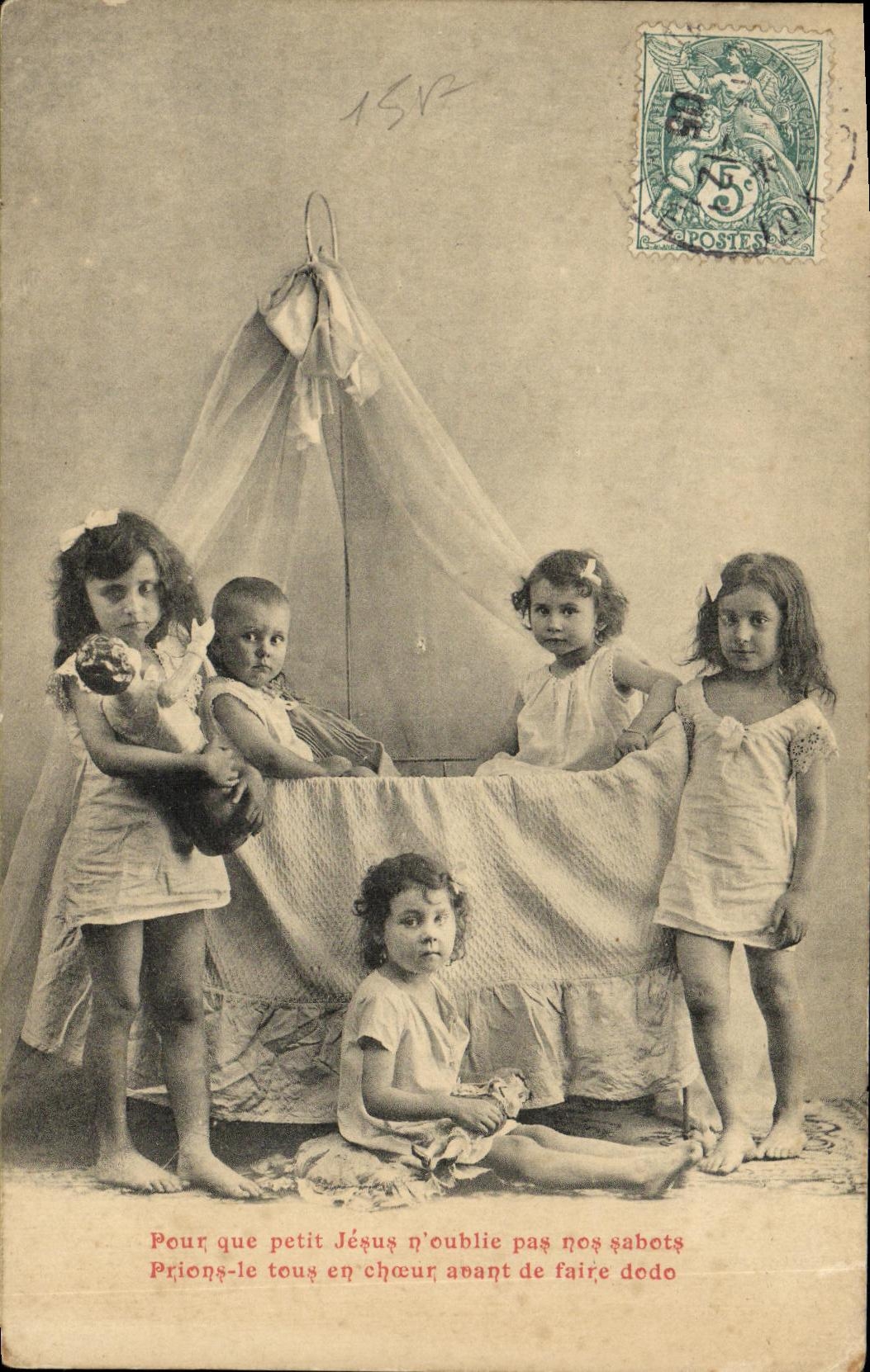 CPA Fantaisie Enfants Landau