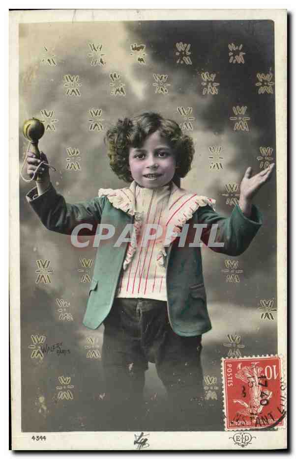 CPA Fantaisie Enfant Magicien Magie