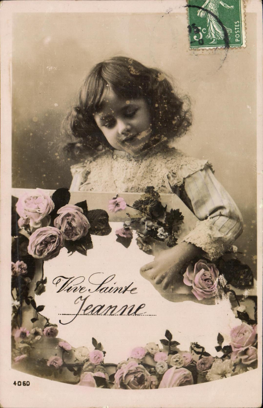 CPA Fantaisie Enfant Vive Ste Jeanne 