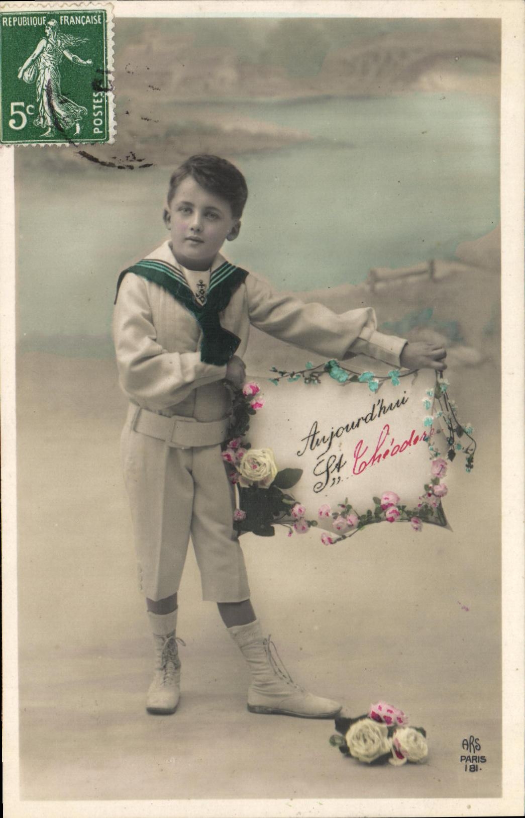 CPA Fantaisie Enfant st Theodor