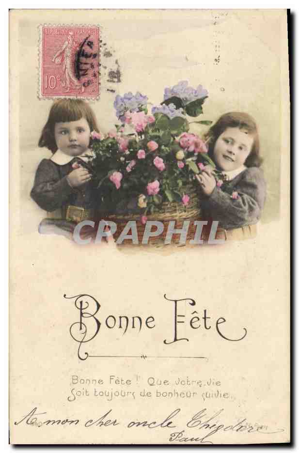 CPA Fantaisie Enfants Jumeaux 