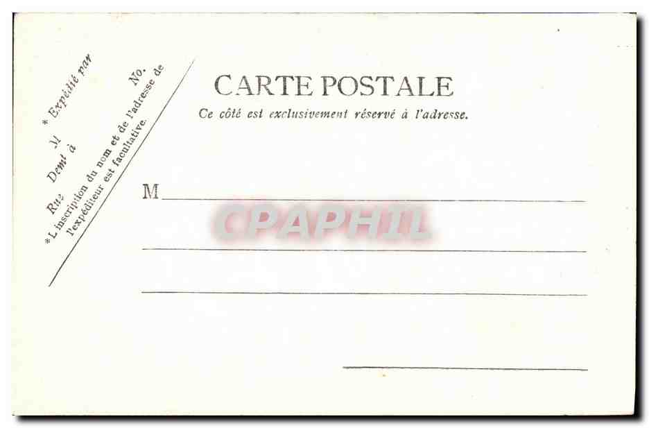 CPA Fantaisie Enfants L entente cordiale  — Rückseite