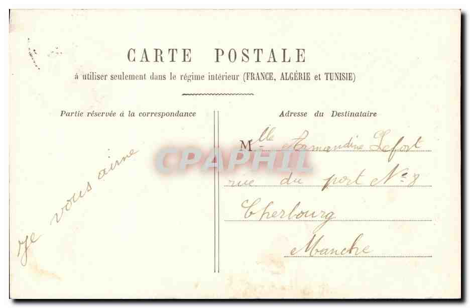 Jeune fille en costume traditionnel — Le pays, dit-on, de l'amour! — éditeur non visible, n°4 — Back