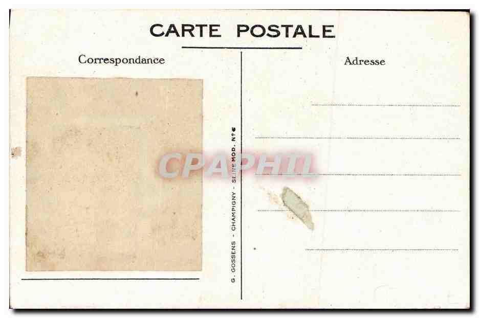 CPA Fantaisie Enfant Travaux des champs Les semailles — Rückseite