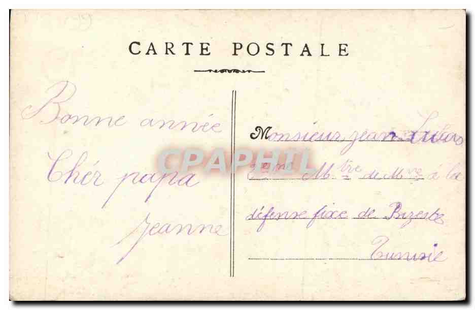 CPA Fantaisie Enfants Fer a cheavl — Rückseite