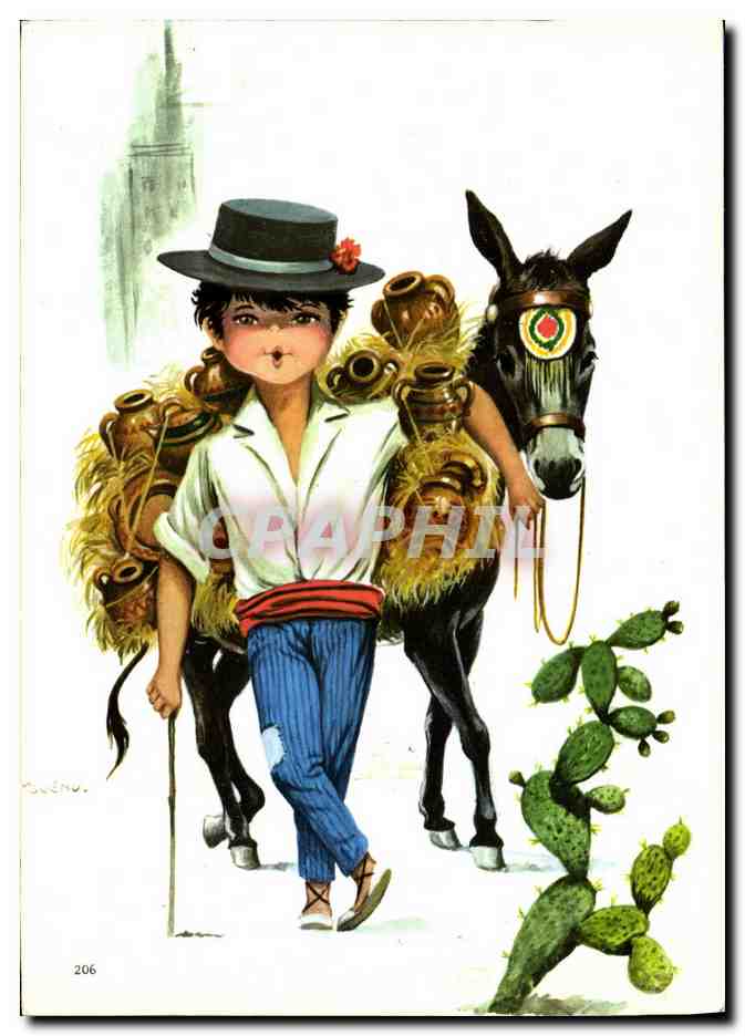 CPM Fantaisie Enfant Botijero