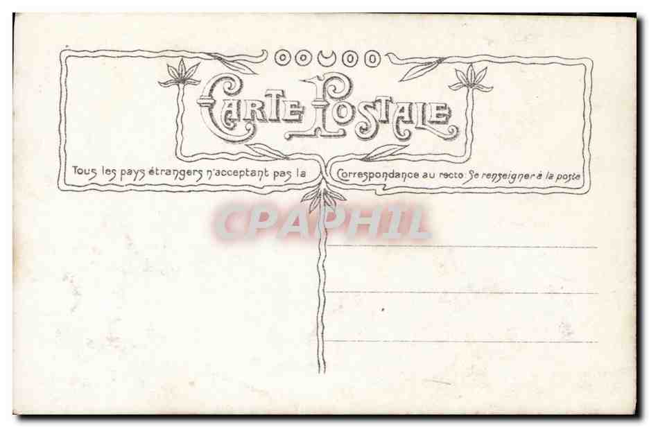 CPA Fantaisie Enfant Oiseau Canari — Rückseite