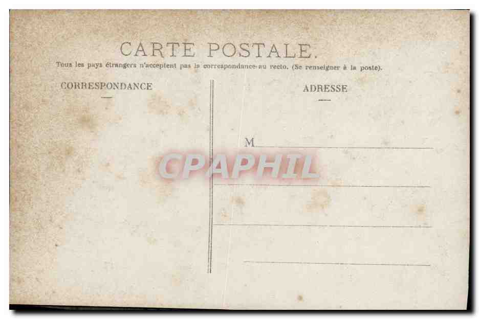 CPA Fantaisie Enfant Oiseau Canari — Rückseite
