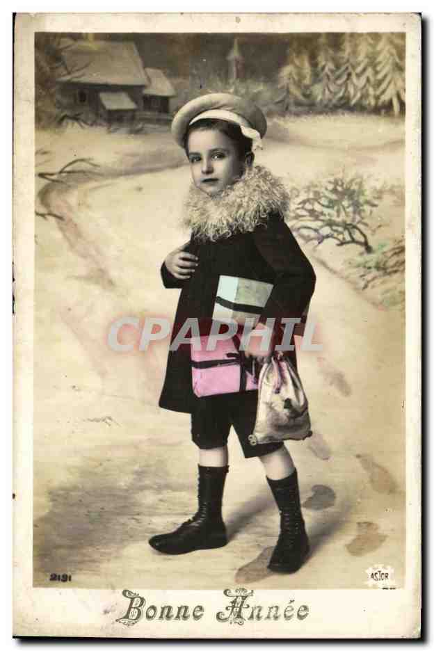 CPA Fantaisie Enfant Bonen annee