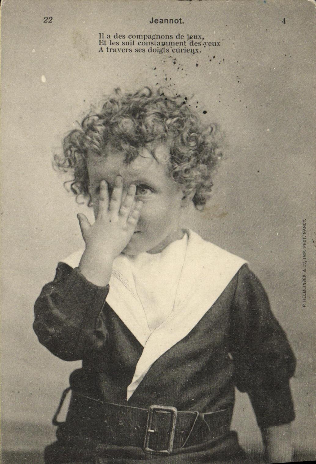 CPA Fantaisie Enfant Jeannot