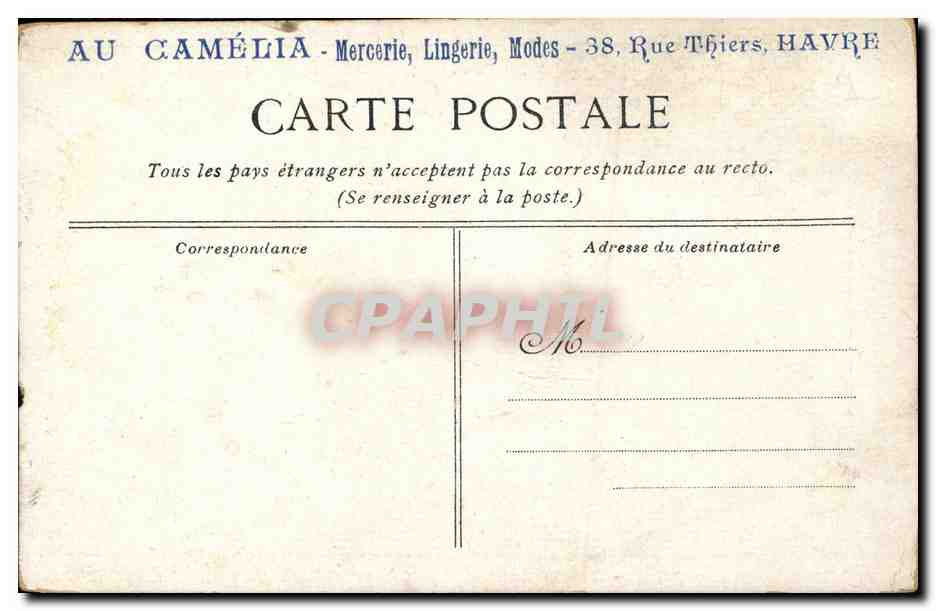 CPA Fantaisie Enfant Comme Grand maman — Rückseite