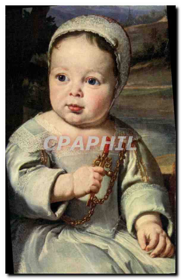 CPM Fantaisie Enfant Philippe de Champaigne Les enfants de Montmort Reims Musee des Beaux Arts