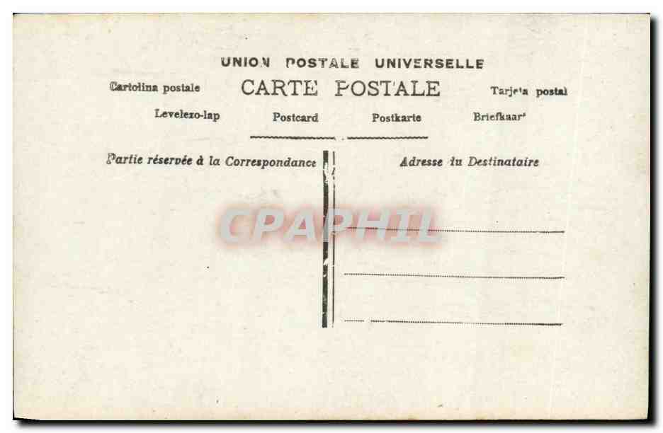 CPA Fantaisie Enfant Musique — Rückseite