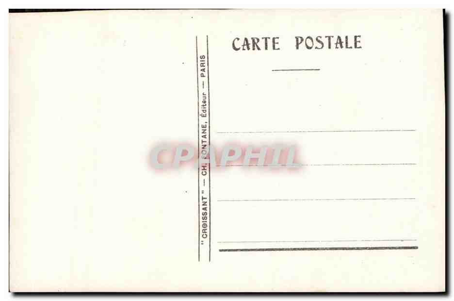 CPA Fantaisie Enfant Ange Lune  — Rückseite