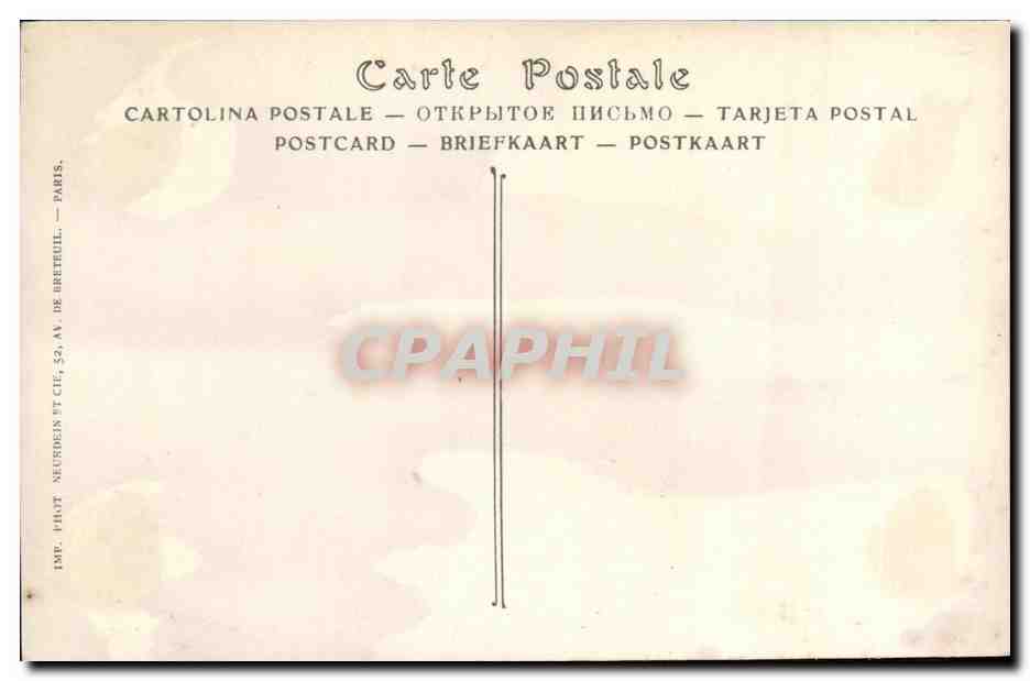 CPA Fantaisie Enfants Salons de Paris Henry Perrault Ay pays Cimetiere  — Verso