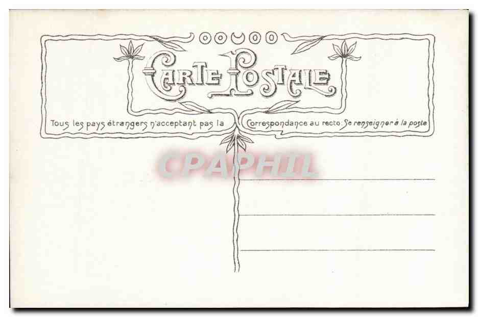CPA Fantaisie Enfant Echo de paris Journal — Rückseite