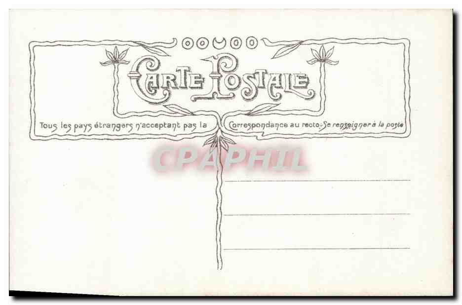 CPA Fantaisie Enfant Comoedia Journal — Rückseite