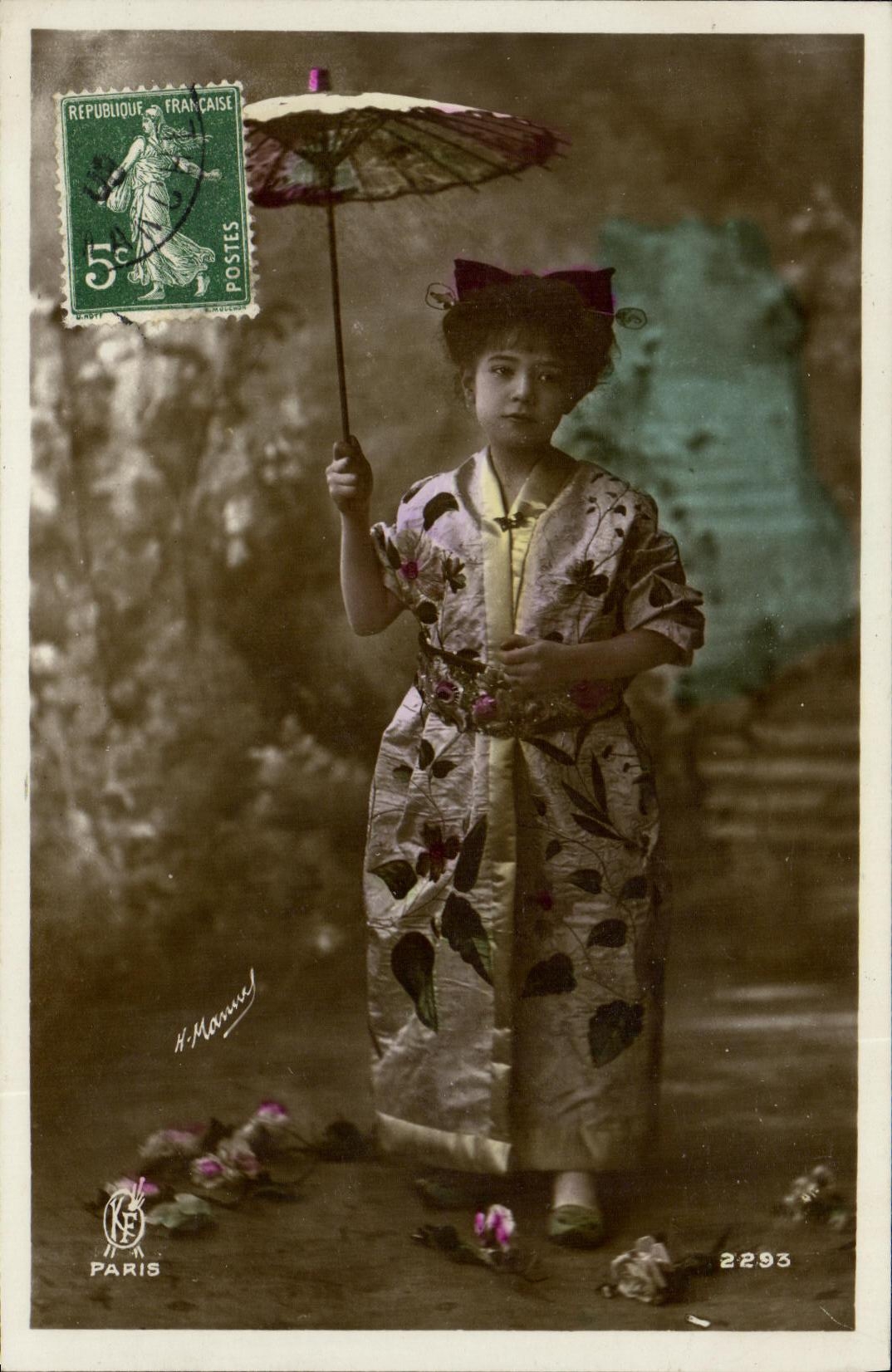 CPA Fantaisie Enfant type japonisant Japon 