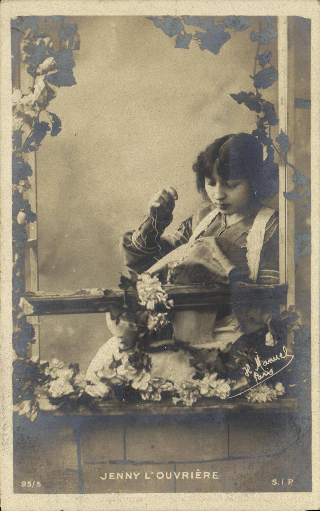 CPA Fantaisie Enfant Jenny l ouvriere