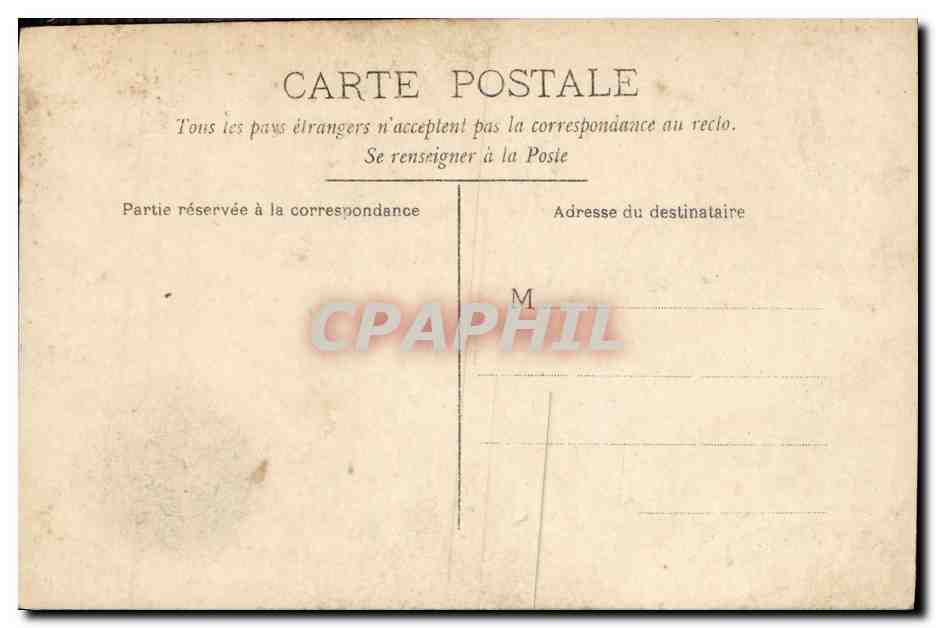 CPA Fantaisie Enfant FEmme chien — Rückseite